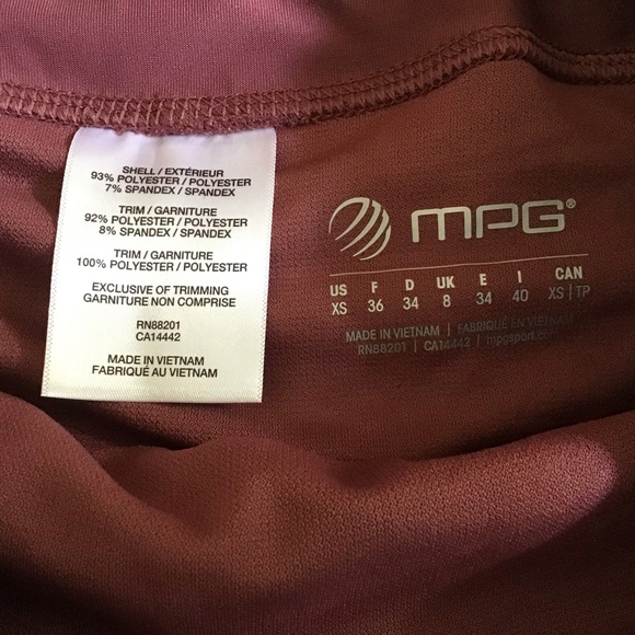 MPG Dusty Rose Athletic Shorts - Picture 2 of 5